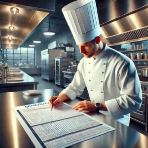 Kitchen Prep Sheet